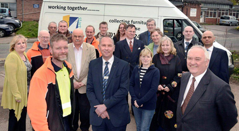 Birmingham Ford Newstarts van handover