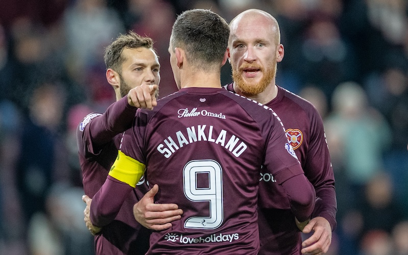 Hearts Battle To Third Straight Win