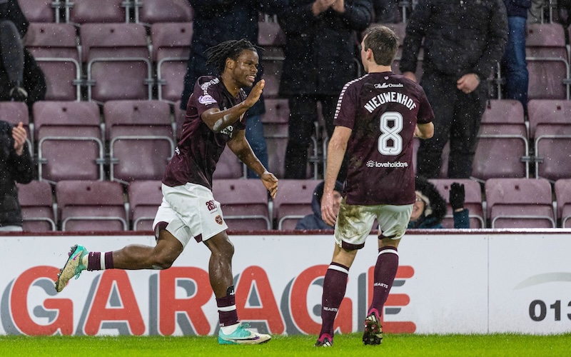 Hearts Move Clear In Third With Comeback Victory