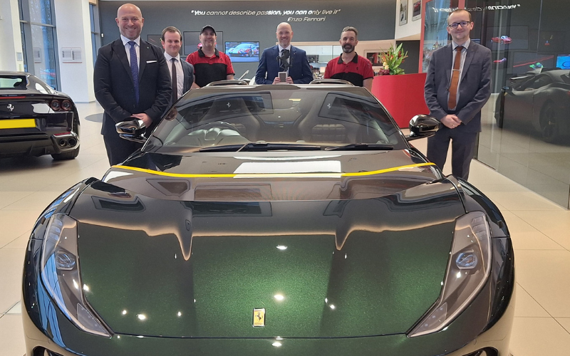 Carrs Ferrari Exeter Honoured With Prestigious Green Dealer Accolade