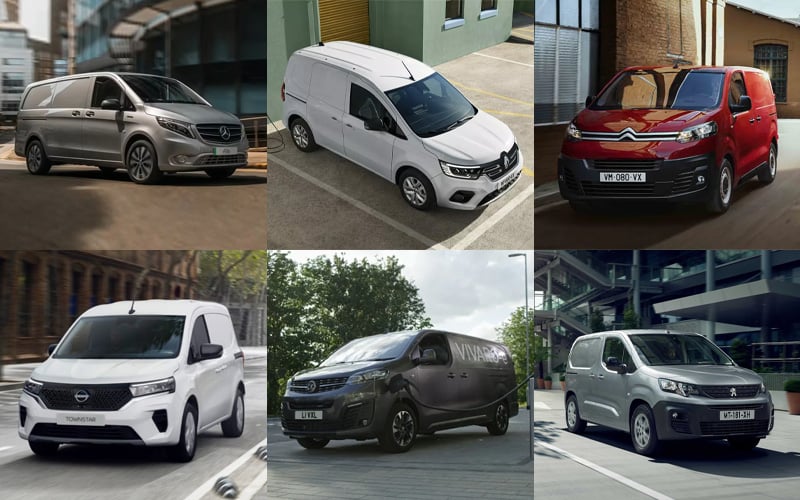 Top Six Electric Vans