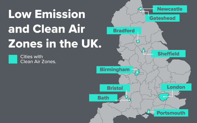 Navigating Low Emission and Clean Air Zones: A Guide for UK Drivers