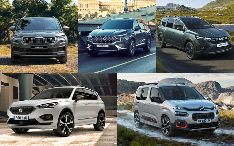 Five of the Best Seven-Seater Cars