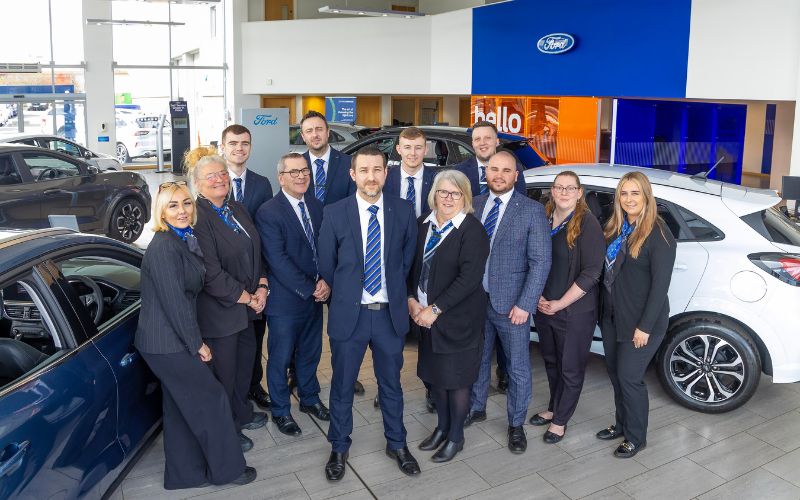 Bristol Street Motors Wigan Ford Celebrates Prestigious Ford President's Award