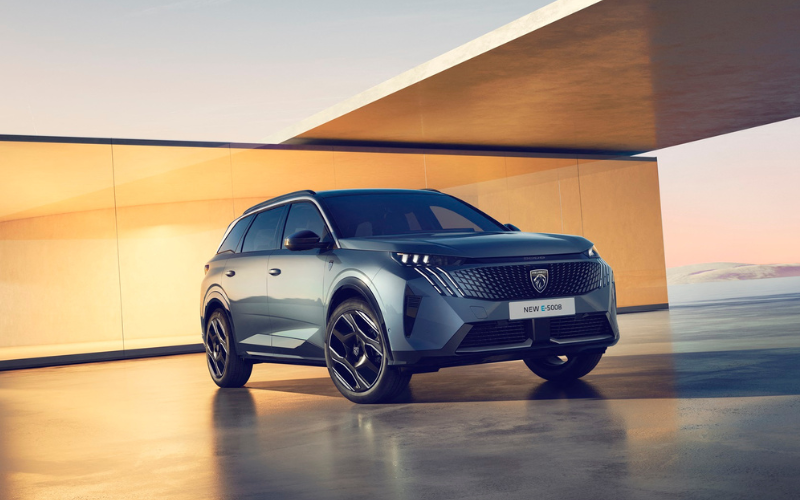 Meet PEUGEOT's Electric Seven-Seater SUV - The New E-5008