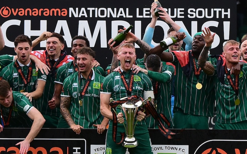 Vertu Motors Celebrates Success As Yeovil Town Gain Promotion