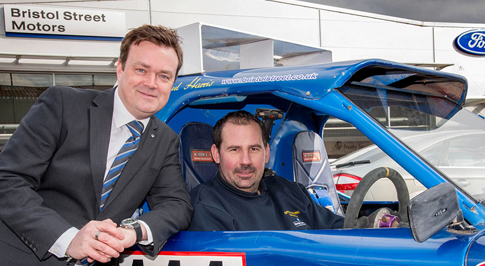 Bristol Street Motors backs Paul Harris