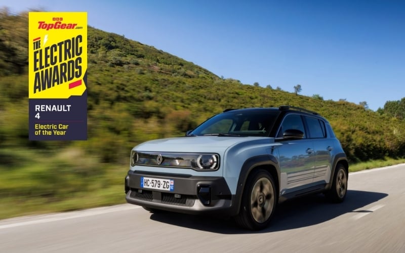 Renault Bags Hat-Trick At TopGear.com Electric Car Awards