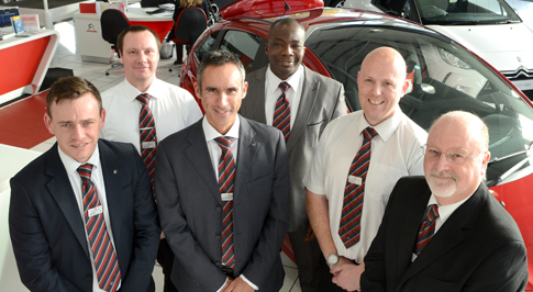 Citroen Leicester introduces new team