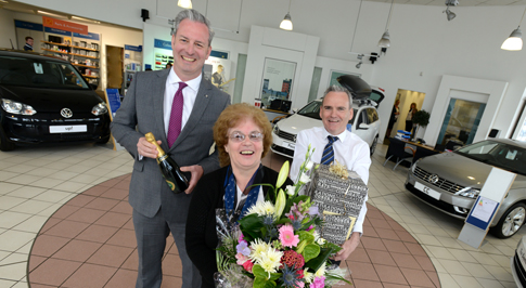 Dealership celebrates employee's 45 years loyal service