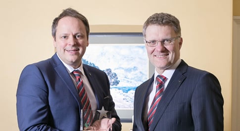 Steve Gould wins 'Company Person of the Year' Award