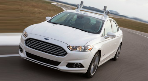 Ford Driverless Car Tackles Winter Weather
