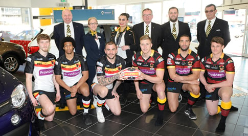 Bristol Street Motors helps Bradford Bulls kick off season