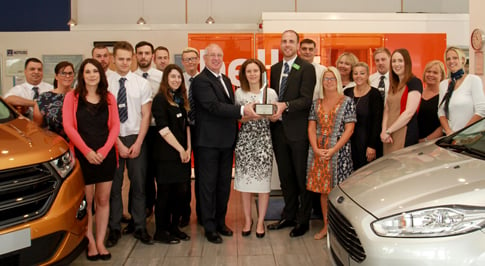 Bristol Street Motors Cheltenham recognised by Ford