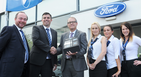 Ford Kings Norton celebrates Motability award