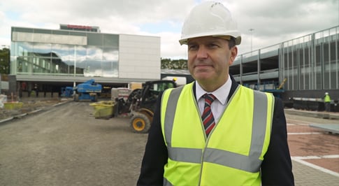 Meet the man at the top of Glasgow's new glass tower