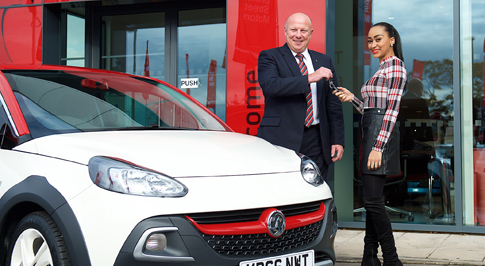 Northampton welcomes Vauxhall competition winner