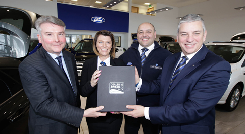 Ford Durham receives Motability Award