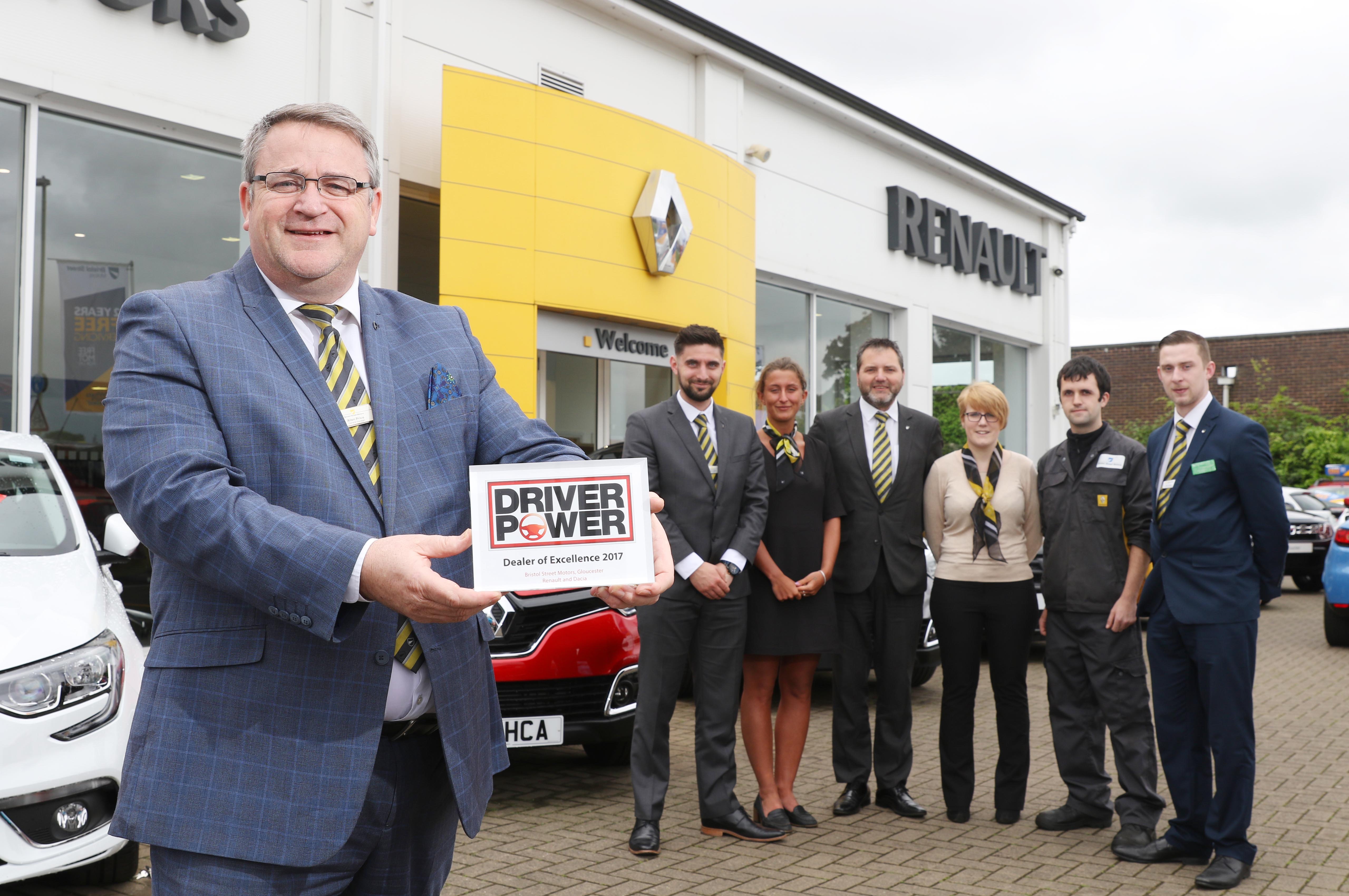 Renault Gloucester wins award hosted by Auto Express