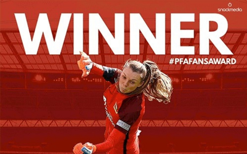 Yeovil Town's Megan Walsh Wins FAWSL PFA BSM Fans' Player of The Month Award