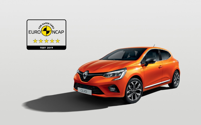 Renault Clio Receives Five Star Safety Rating