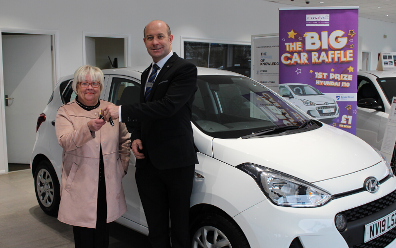 Pauline Has A White Christmas Thanks To St Oswald's And Bristol Street Motors