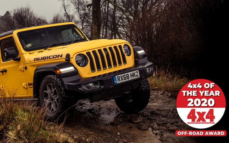 The Jeep Wrangler Wins Off-Road Award