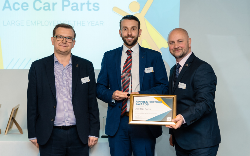 Aceparts Recognised For Quality Of Apprenticeship Training