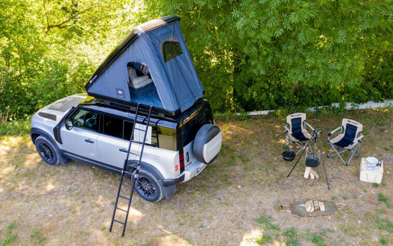 Summer Ready: All-New Roof Tent Is Now Available For Land Rover Defender