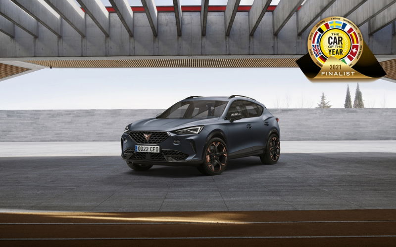 The CUPRA Formentor is Shortlisted for European Car of the Year 2021