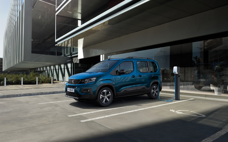 New E-Rifter Joins Peugeot's Electric Van Range