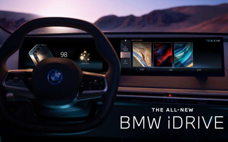 BMW Reveals Their Eighth-Generation iDrive Infotainment System