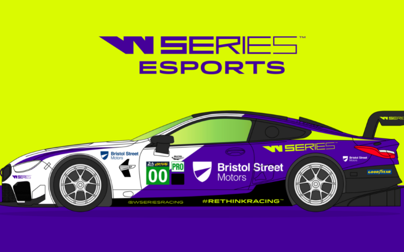 Bristol Street Motors Supports W Series Team In 24 Hours of Le Mans Virtual