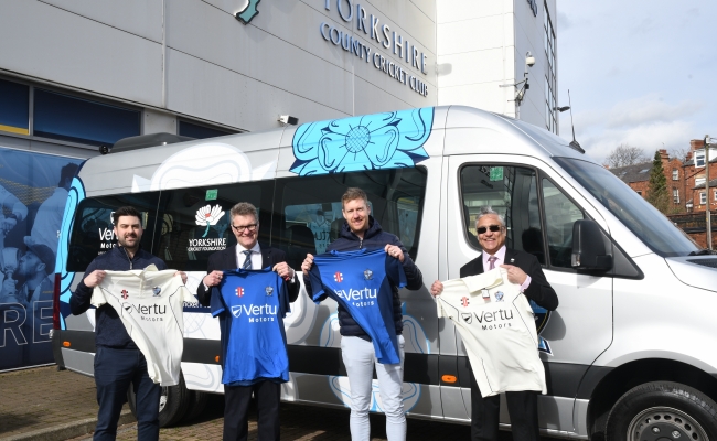 Yorkshire Cricket Foundation And Vertu Motors Announce Education Partnership