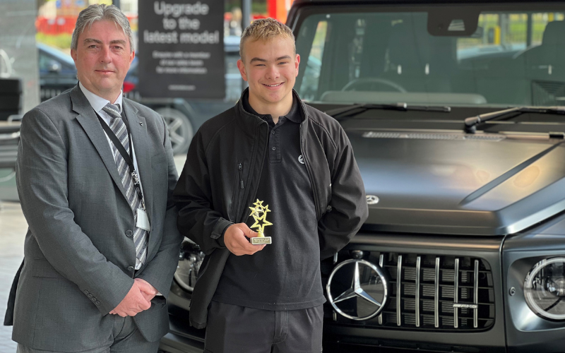 Slough Apprentice Wins Formula One Teamwork Experience