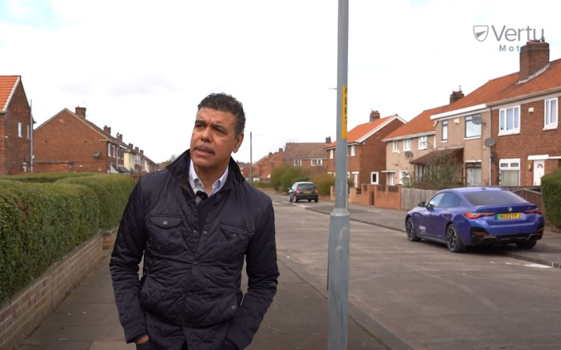 Chris Kamara Revisits his Middlesbrough Roots