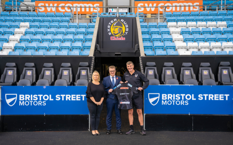 Bristol Street Motors Teams Up With Exeter Chiefs