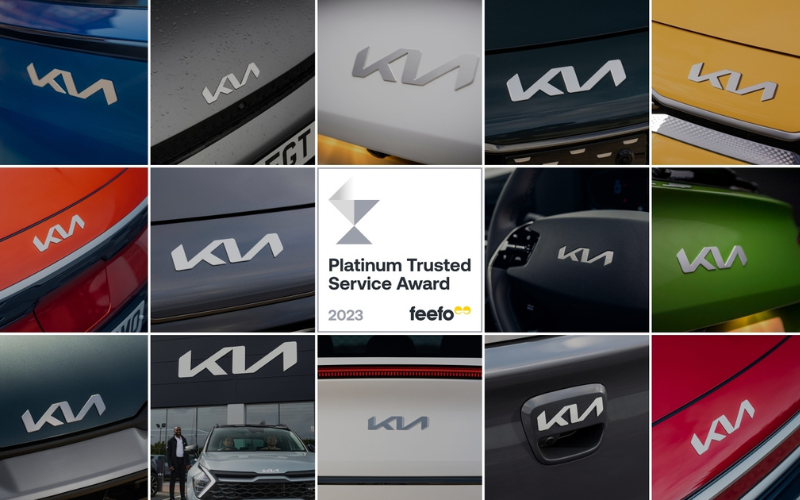 Kia Wins Feefo Platinum Trusted Service Award