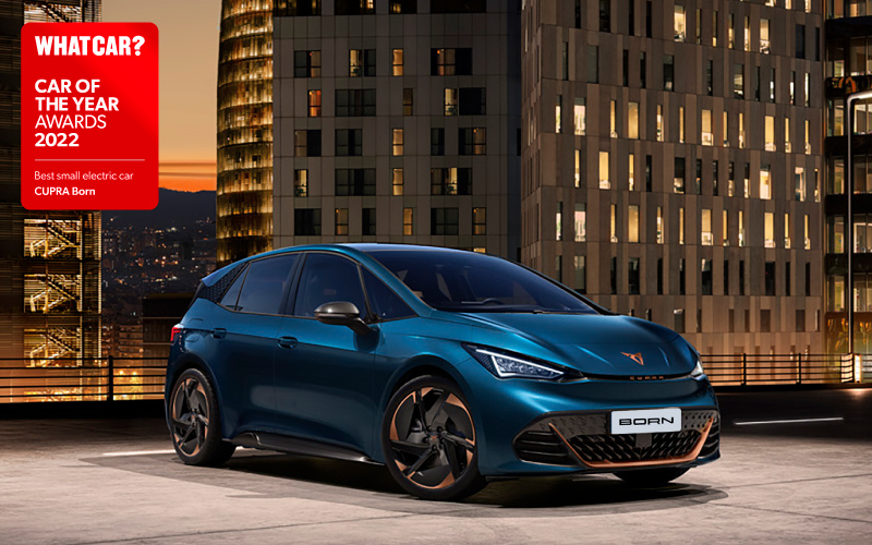 CUPRA Born Best Small Electric Car 2023