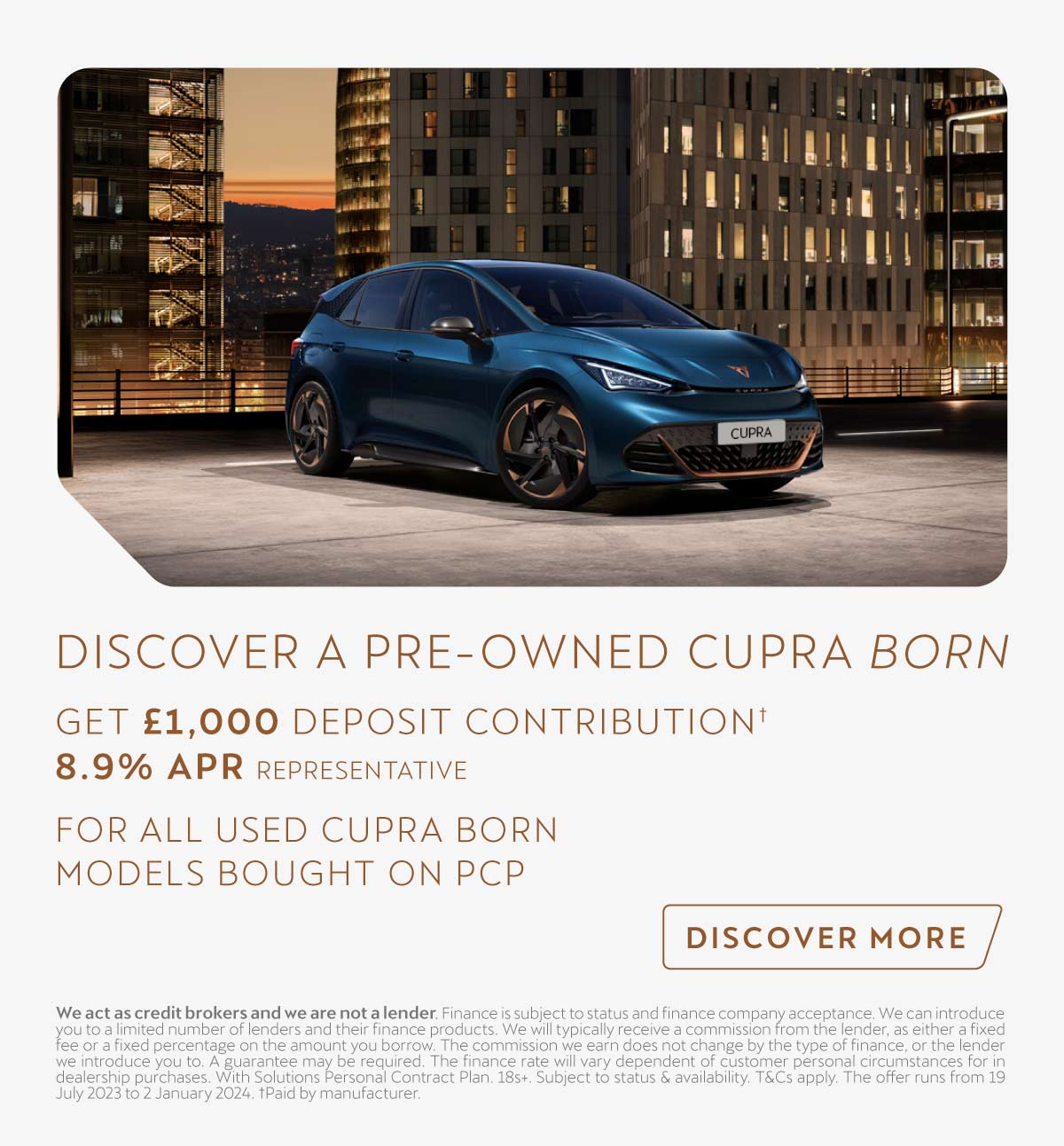 Cupra Born Used Car 020823
