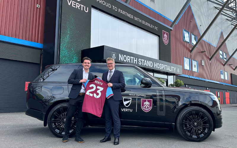 Vertu Motors And Burnley FC Team Up For Further Two Seasons
