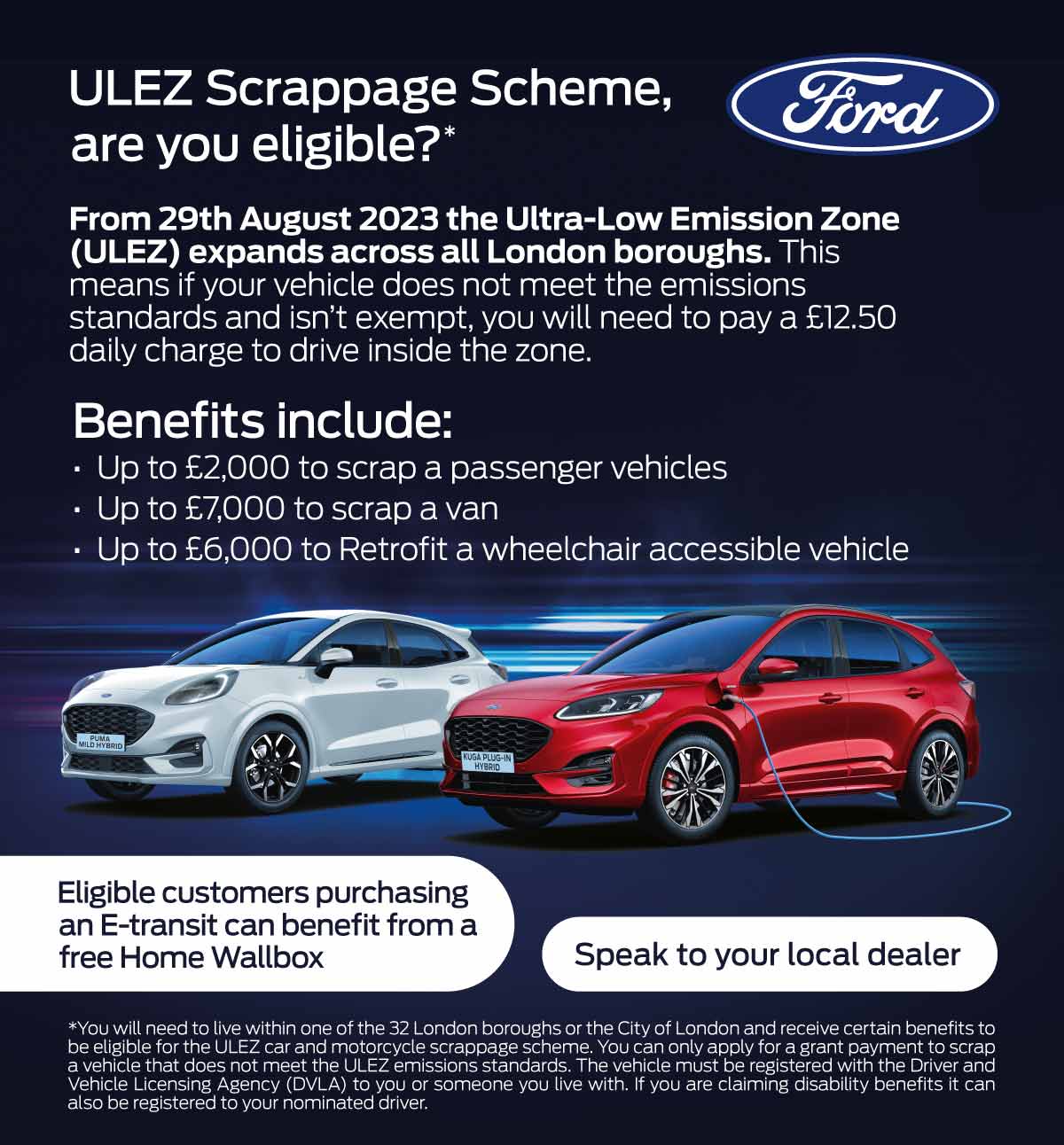 Ford ULEZ Scappage Scheme