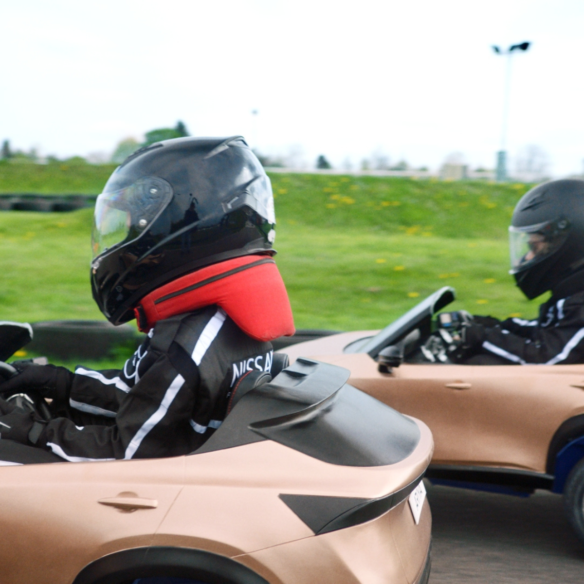 Children learning about EVs