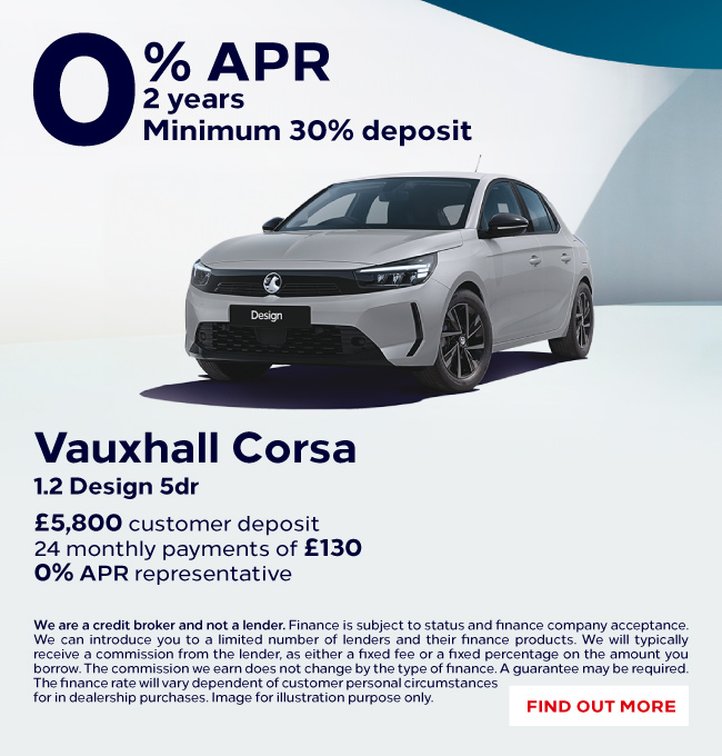 Vauxhall Corsa 0% 221123