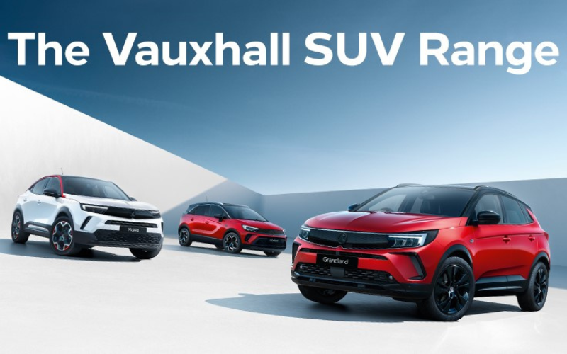 Vauxhall SUV Spotlight: The Mokka, Grandland and Crossland