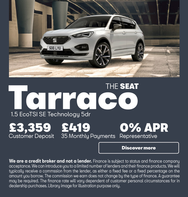 SEAT Tarraco 0% 291123