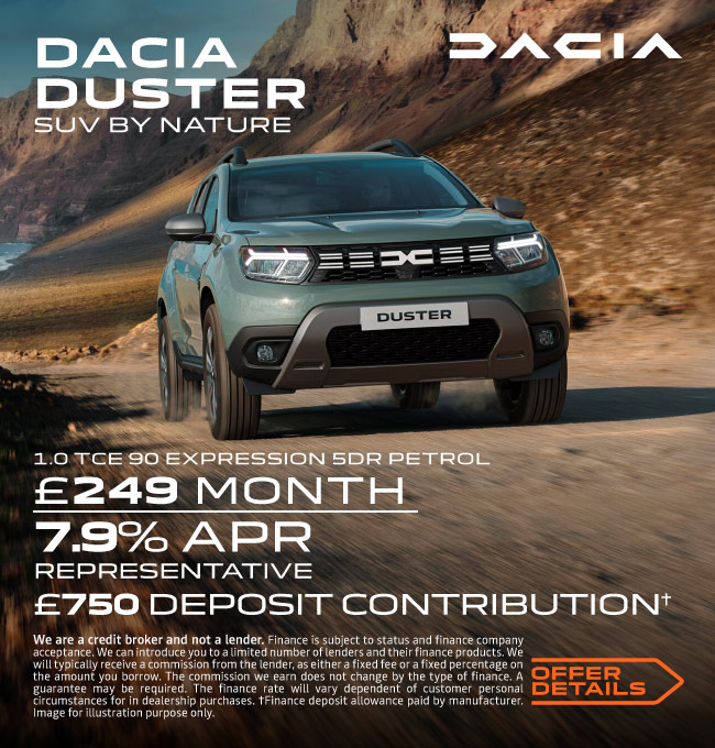 New Dacia Duster for Sale, Dacia Duster Deals