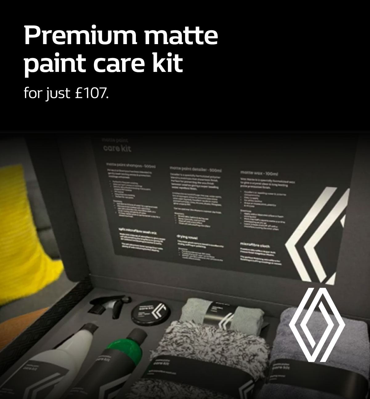 Renault premium matte paint