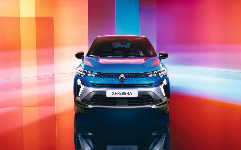 New Renault Captur front profile
