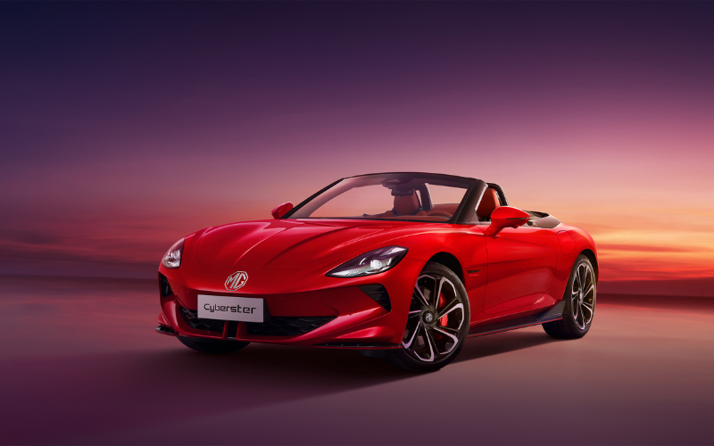 Meet the UK's First Electric Roadster  The MG Cyberster 